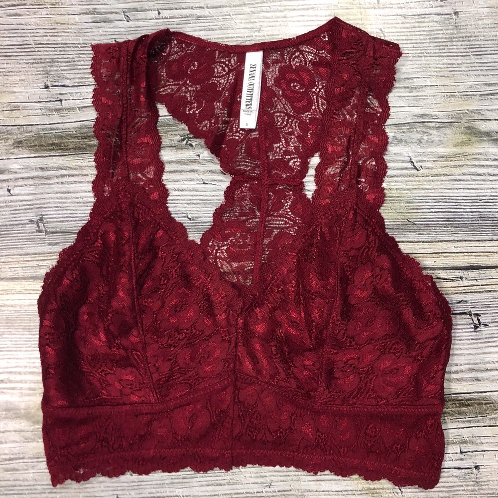 Zenana Outfitters Lace Bralette